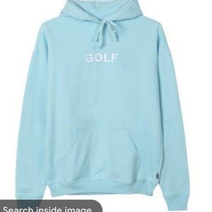 Blue golf hoodie